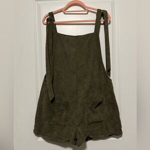 SHEIN Olive Green Overalls